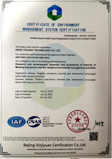 Hefei Luox Yougao Technology Co., Ltd. 품질 관리 1