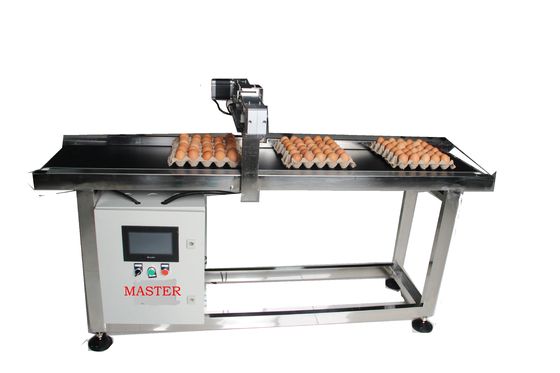 400W 날짜 인쇄 마찰 피더 계란 코딩 컨베이어