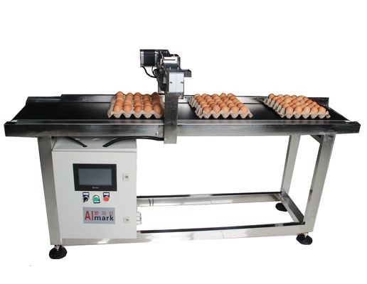 400W 날짜 인쇄 마찰 피더 계란 코딩 컨베이어